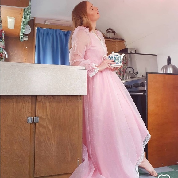 Very RARE Selkie Morning Glory Peignoir Robe (1X) - Picture 13 of 13